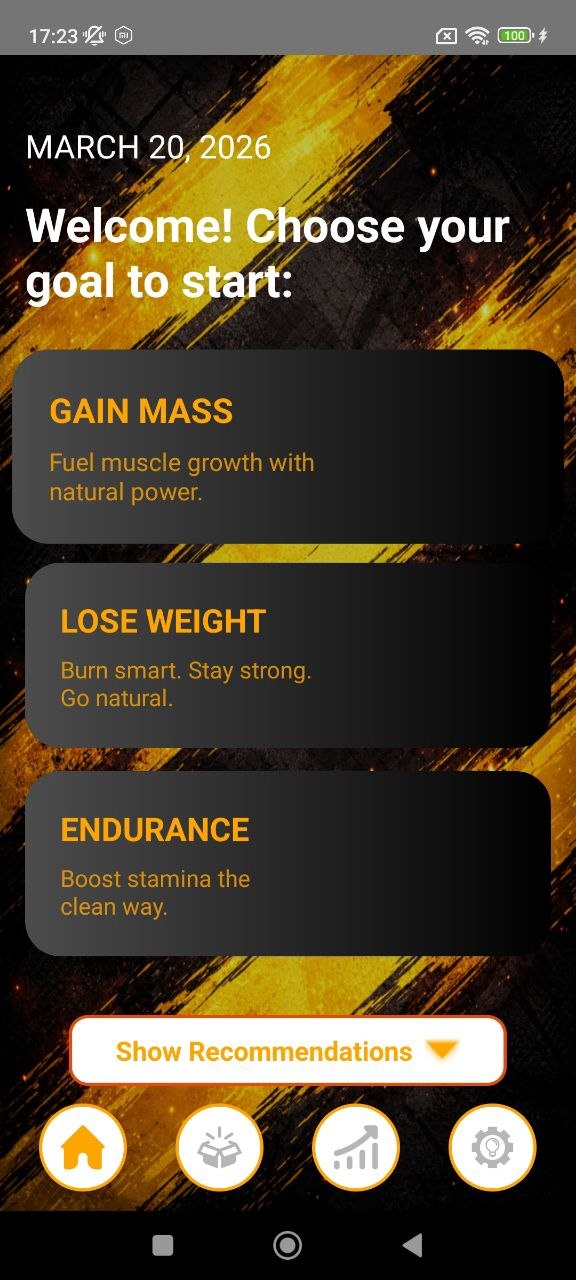 MLB Gain Mass goal selection screen